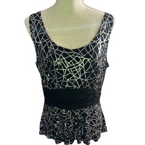 Perceptions sequin sleeveless top. Size 12​